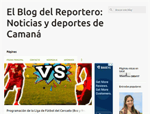 Tablet Screenshot of elblogdelreportero.com